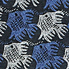 choker Fish Birds blue