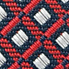 stropdas patroon navy rood