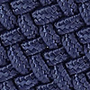 Gevlochten riem blauw
