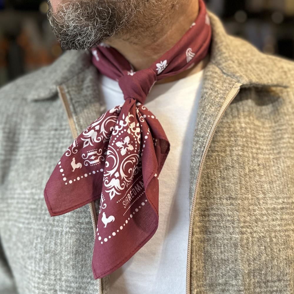 Bandana Nomad bordeaux - 2