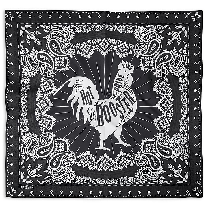 Bandana Rooster Zwart