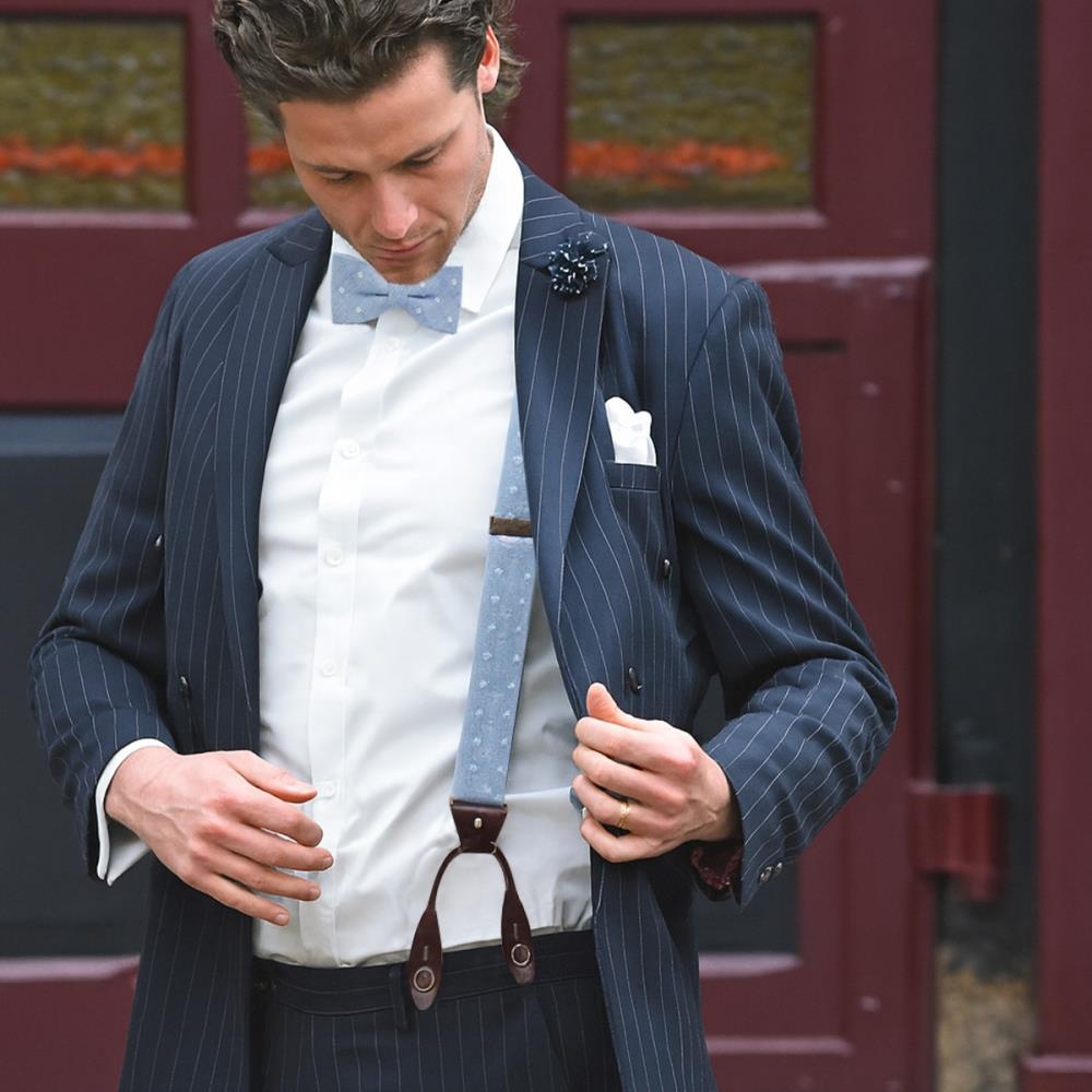 bretels combi pack Bridal Blossom blauw - 1