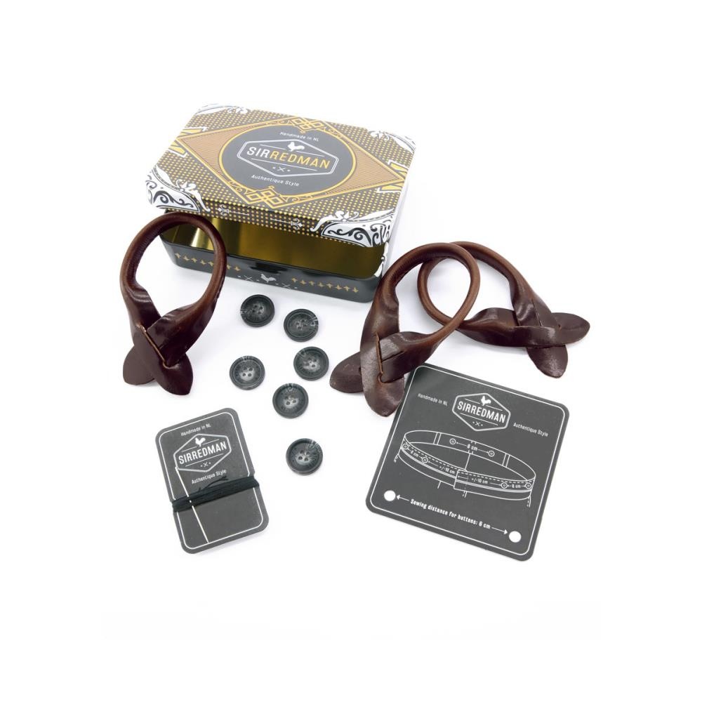 bretels Linen Love Brown - 3