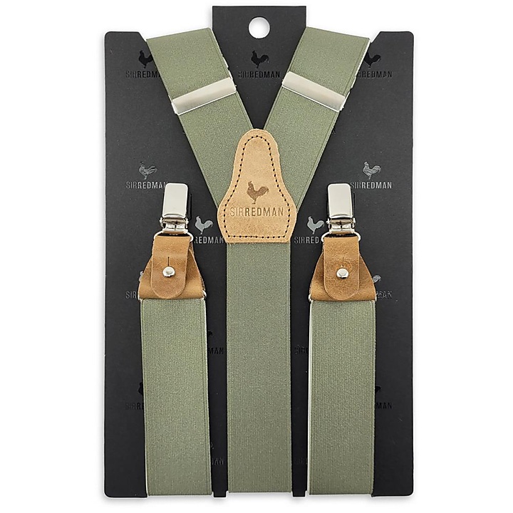 bretels Majestic Stretch Pistachio Green