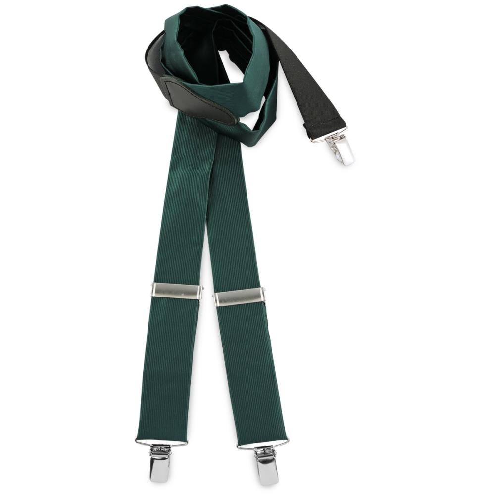 bretels polyester stof flessengroen - 1