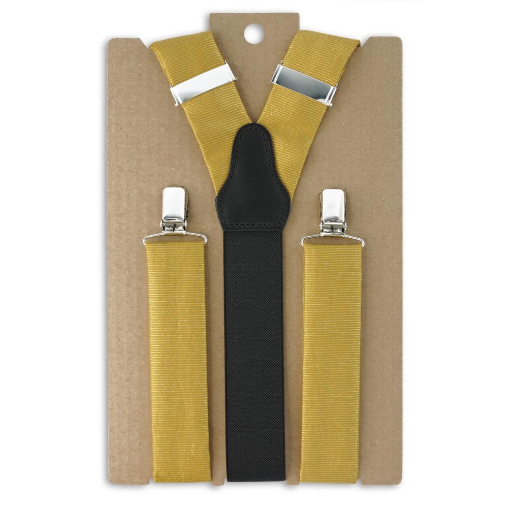 bretels polyester stof goud - 2
