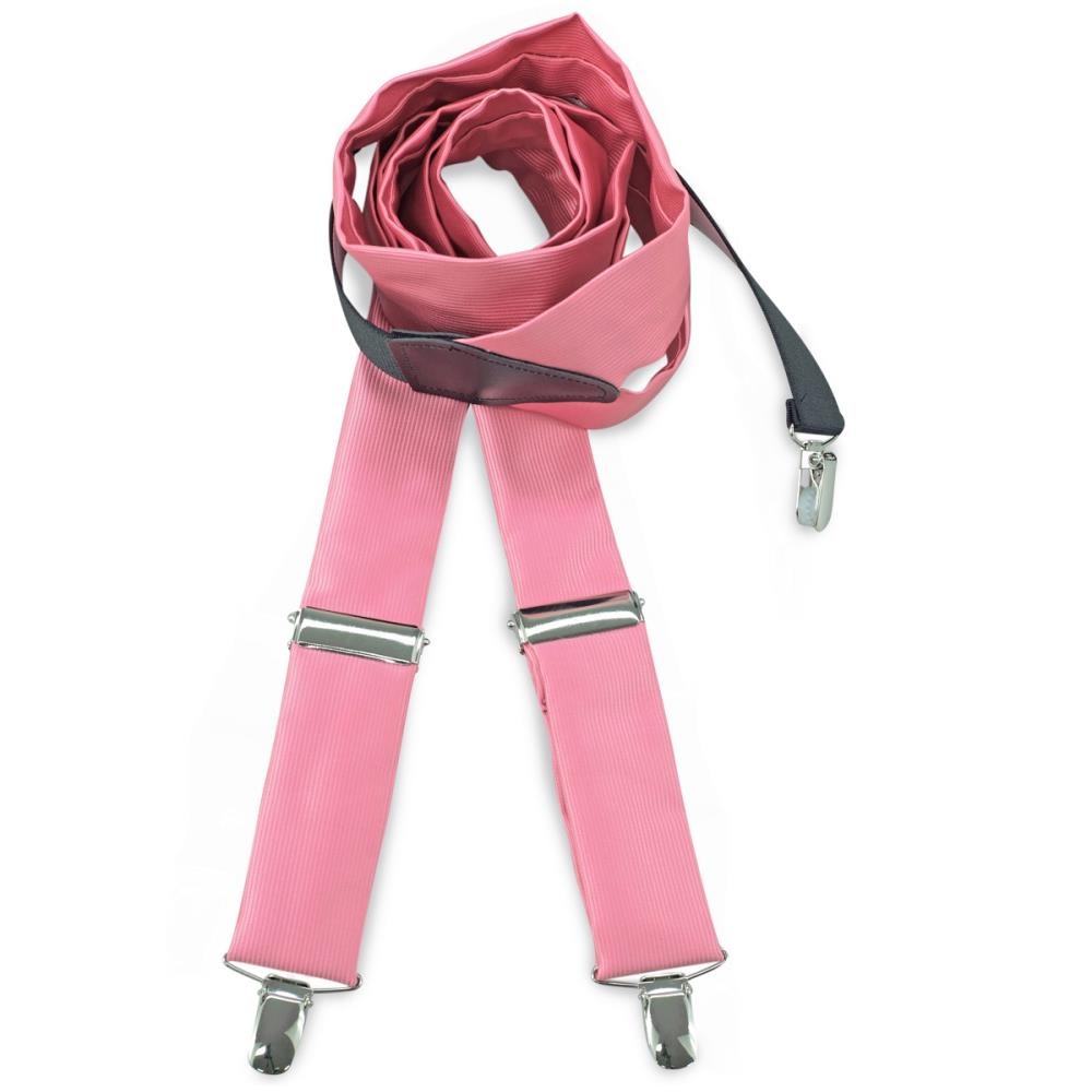 bretels polyester stof roze - 1