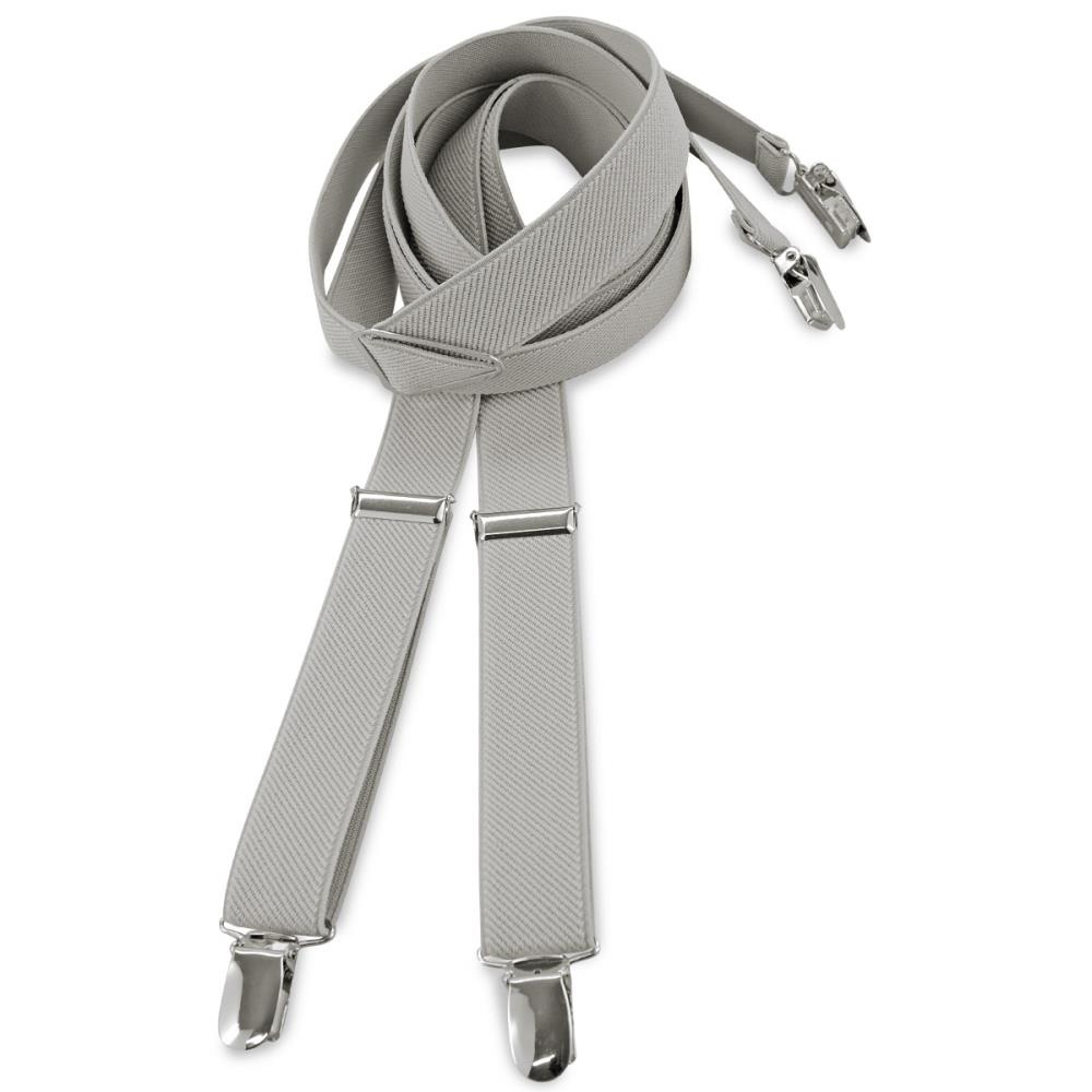 bretels smal grijs - 1