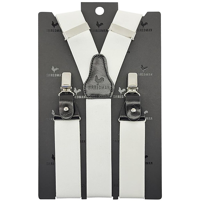 bretels White Tie