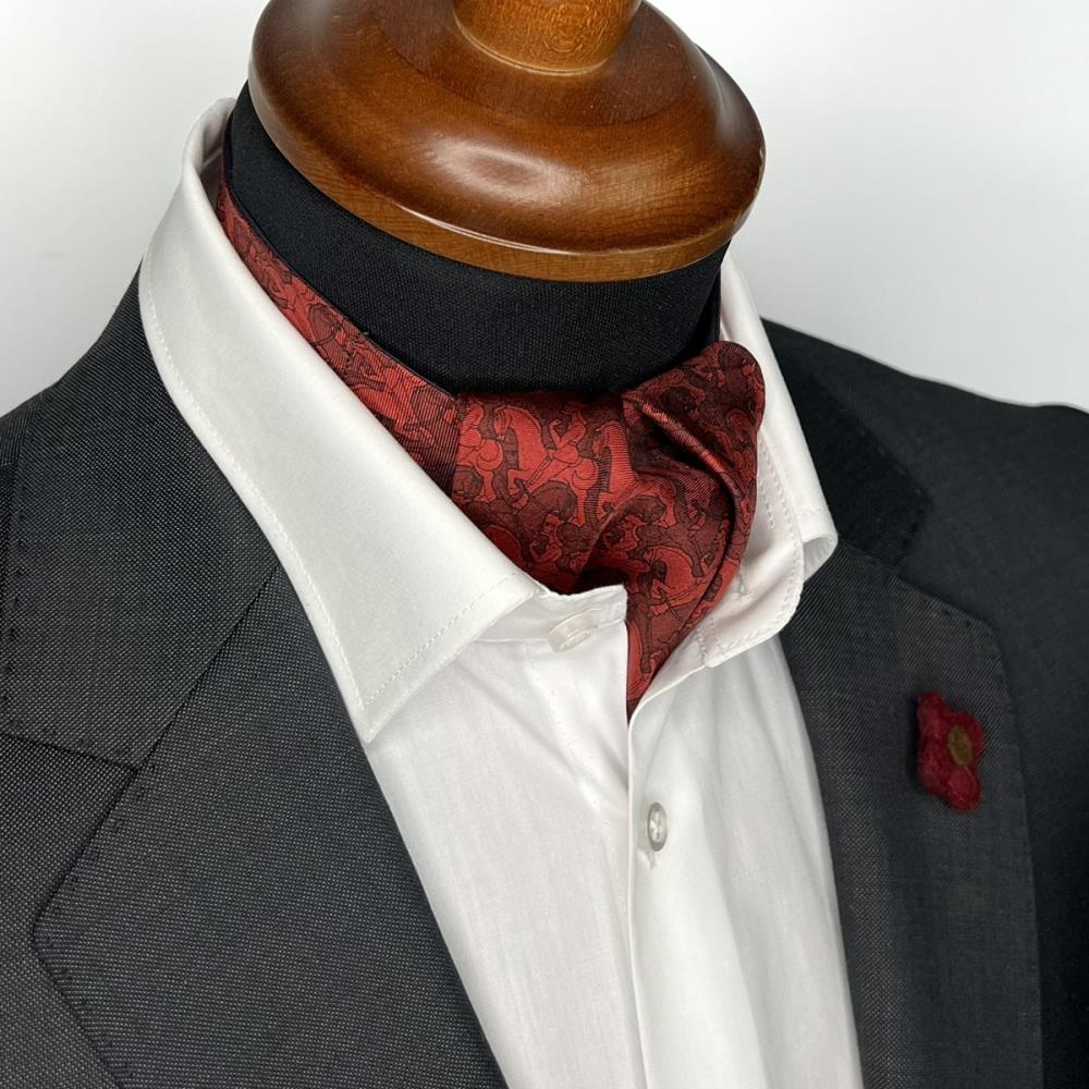 choker Horseman red - 2