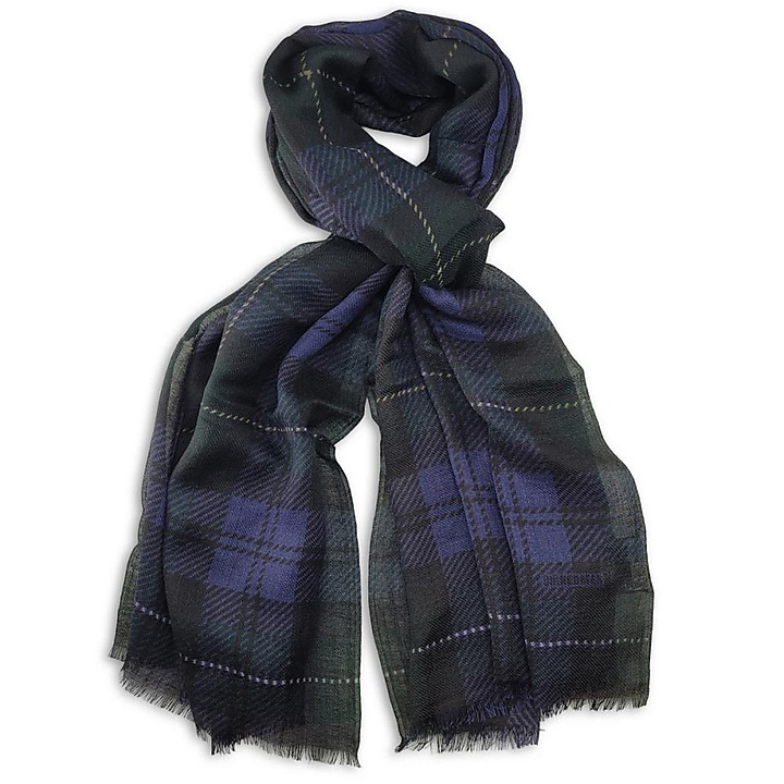 herensjaal Windsor Blue-Green