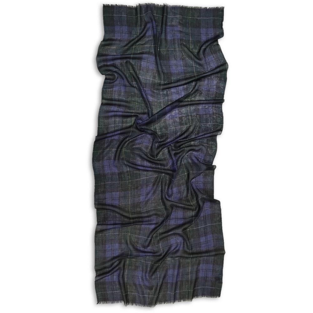 herensjaal Windsor Blue-Green - 3