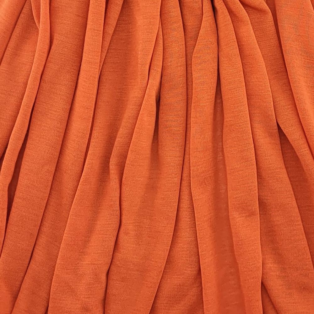hoofddoek polyester jersey uni oranje - 3