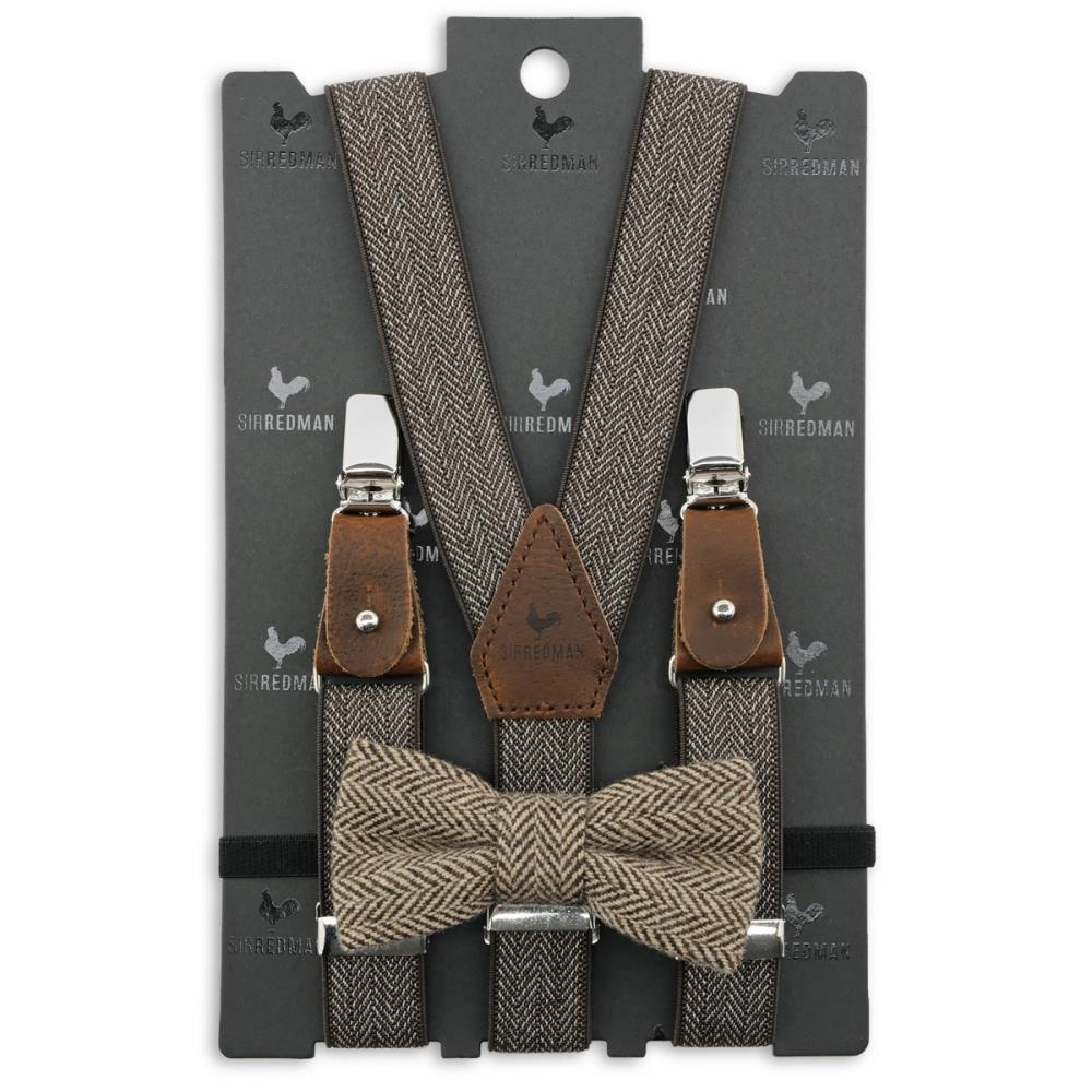 kids bretels combi pack Connor Herringbone - 1