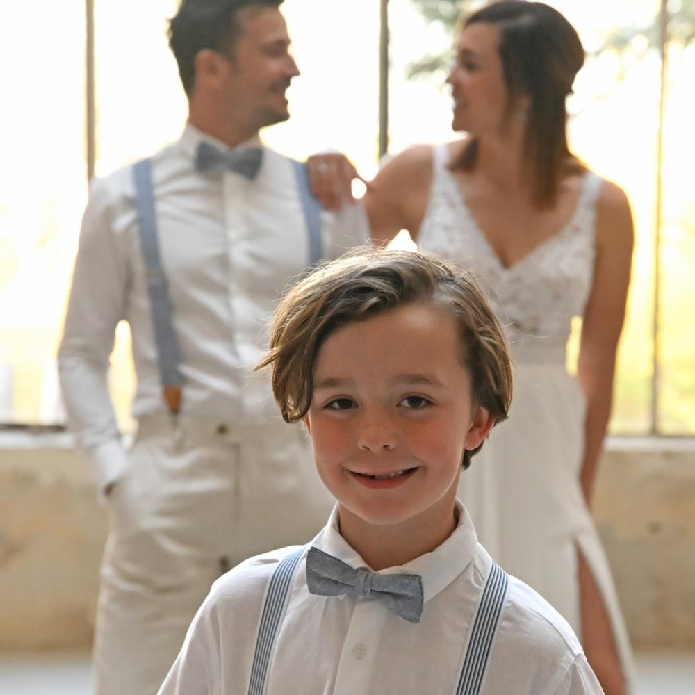 kinderstrik Charming Chambré Blue - 1