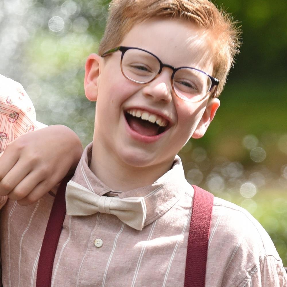 kinderstrik Sposo Stiloso beige - 1