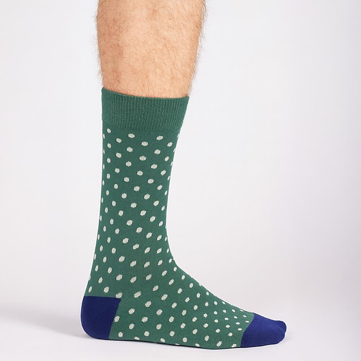 Lovely Socks Daily Dots groen