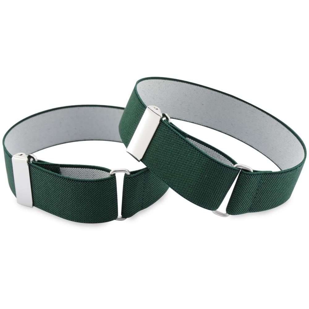 mouwophouders groen elastiek - 1