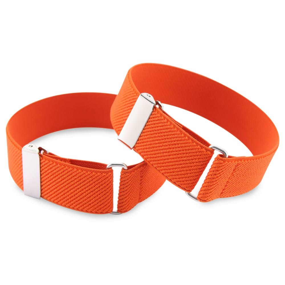 mouwophouders oranje elastiek - 1