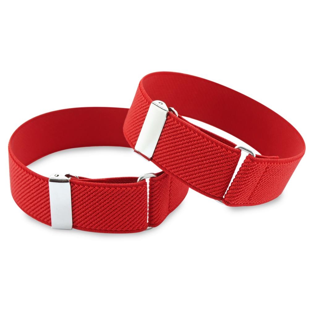 mouwophouders rood elastiek - 1
