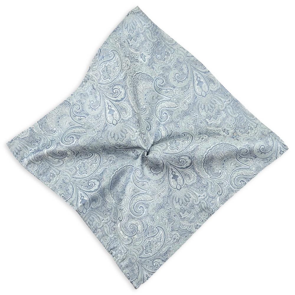 pochet Eternal Paisley Light Blue - 1