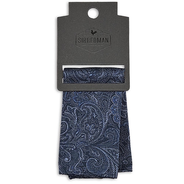 pochet Eternal Paisley Navy