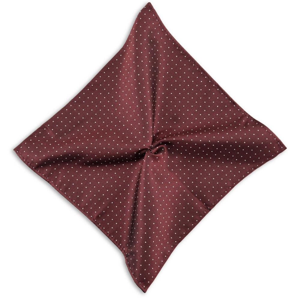 pochet Mayfair Dots Burgundy - 1