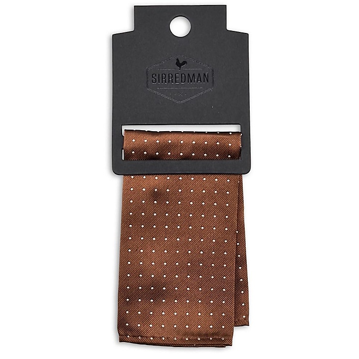 pochet Mayfair Dots Rust