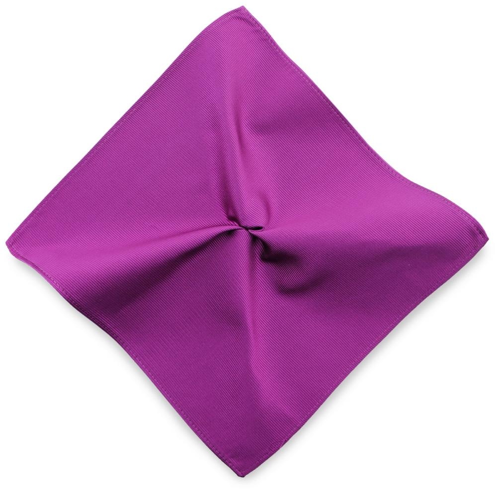 pochet zijde repp fuchsia - 1