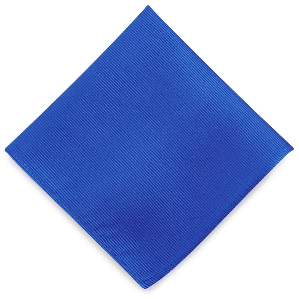 pochet zijde repp kobaltblauw - 2