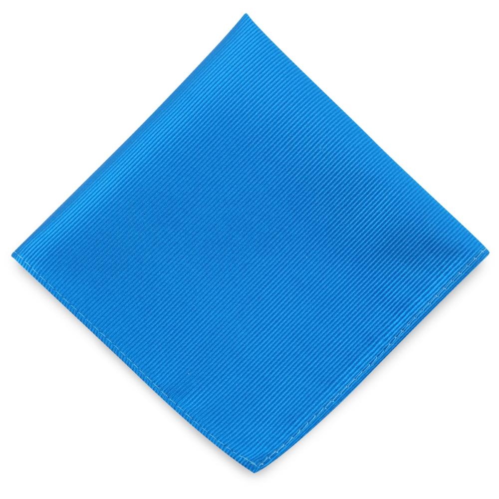 pochet zijde repp process blue - 2