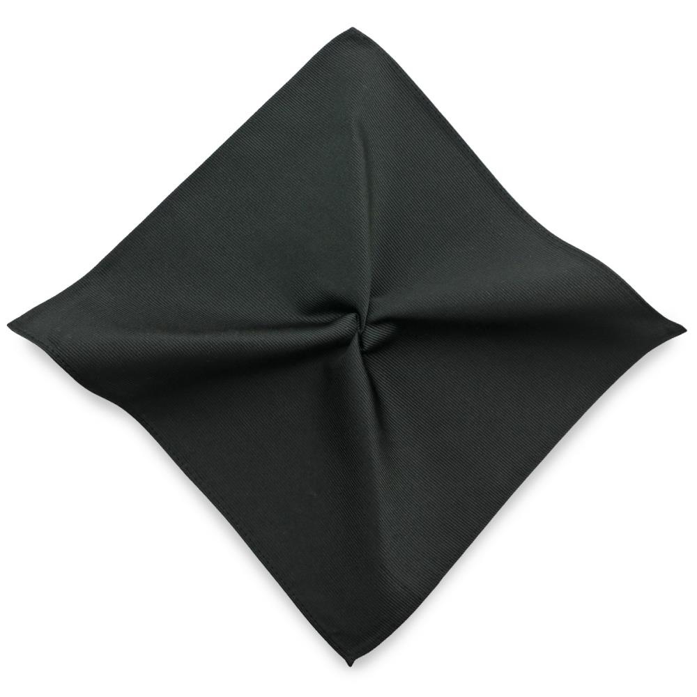 pochet zijde repp zwart - 1