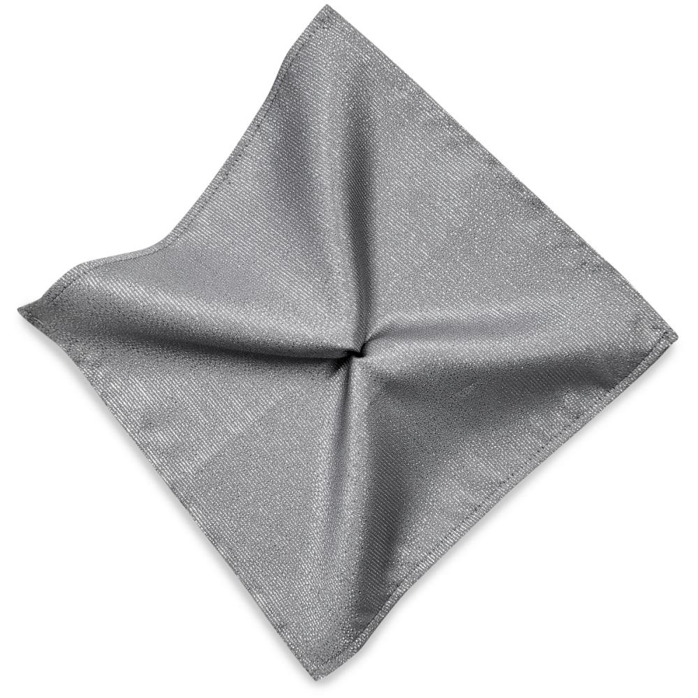pochet zilver lurex - 1