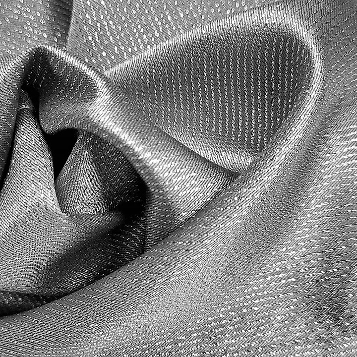 pochet zilver lurex