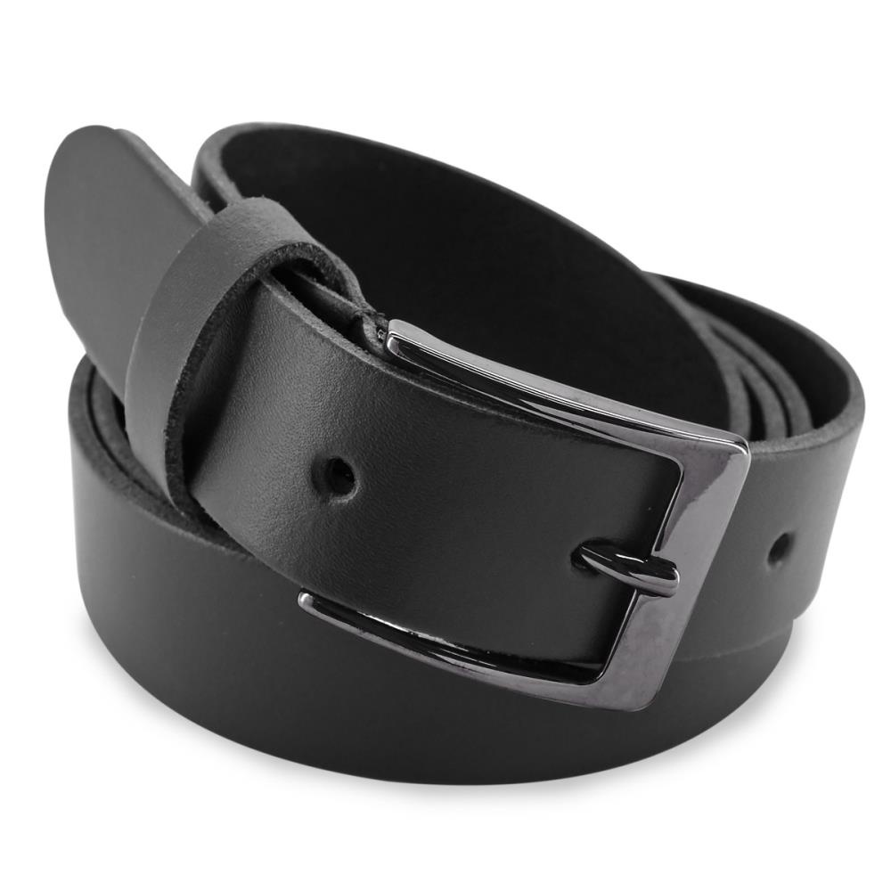 rundlederen riem smal - 1