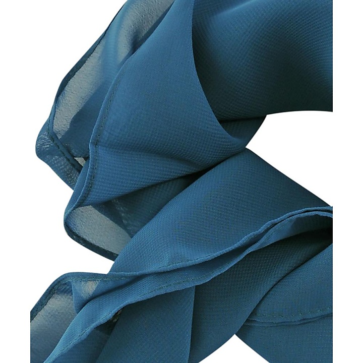 sjaal antiekblauw vierkant