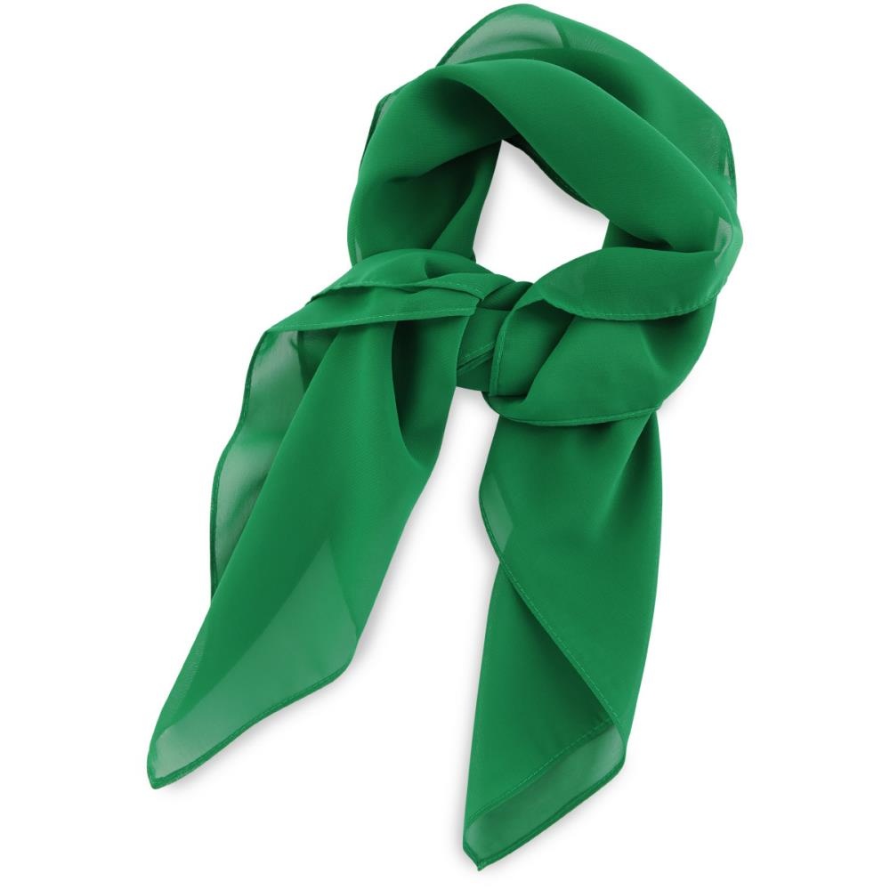 sjaal uni smaragdgroen vierkant - 1
