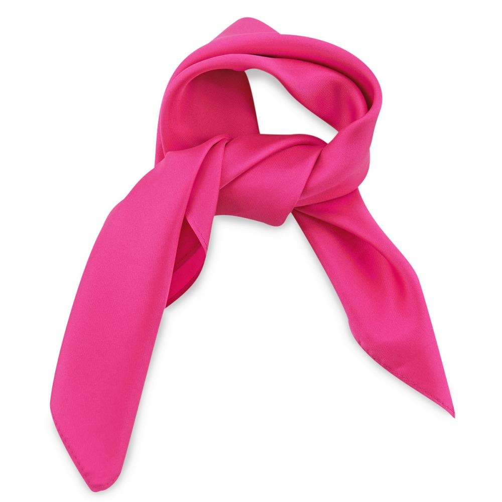 sjaal zijde magenta vierkant - 1