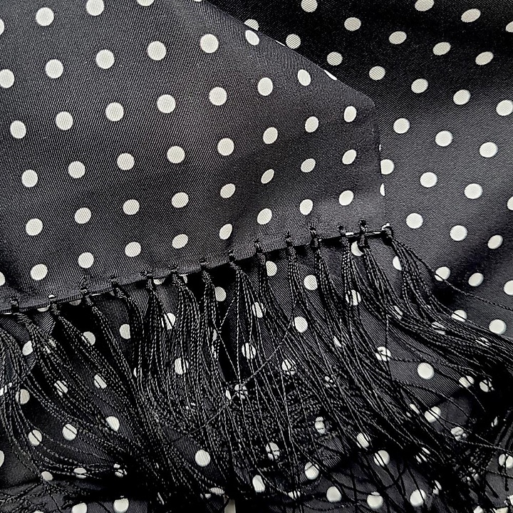 Smokingsjaal polkadot