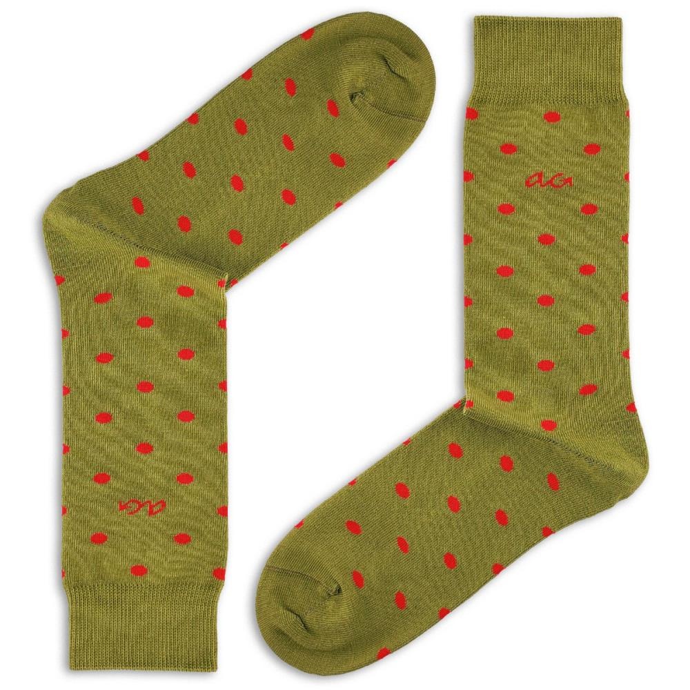 socks Classic Dots Khaki - 1