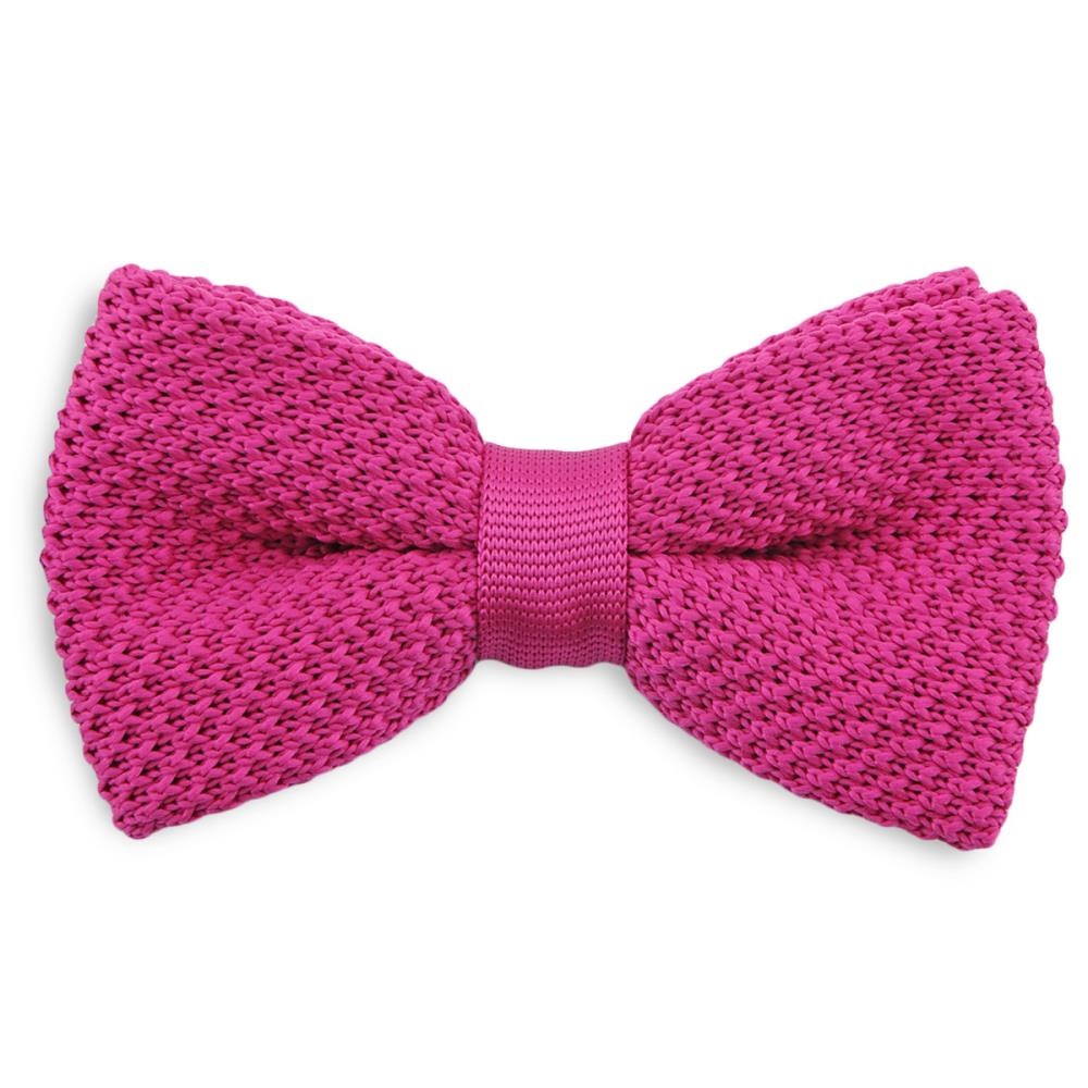 strik gebreid fuchsia - 1