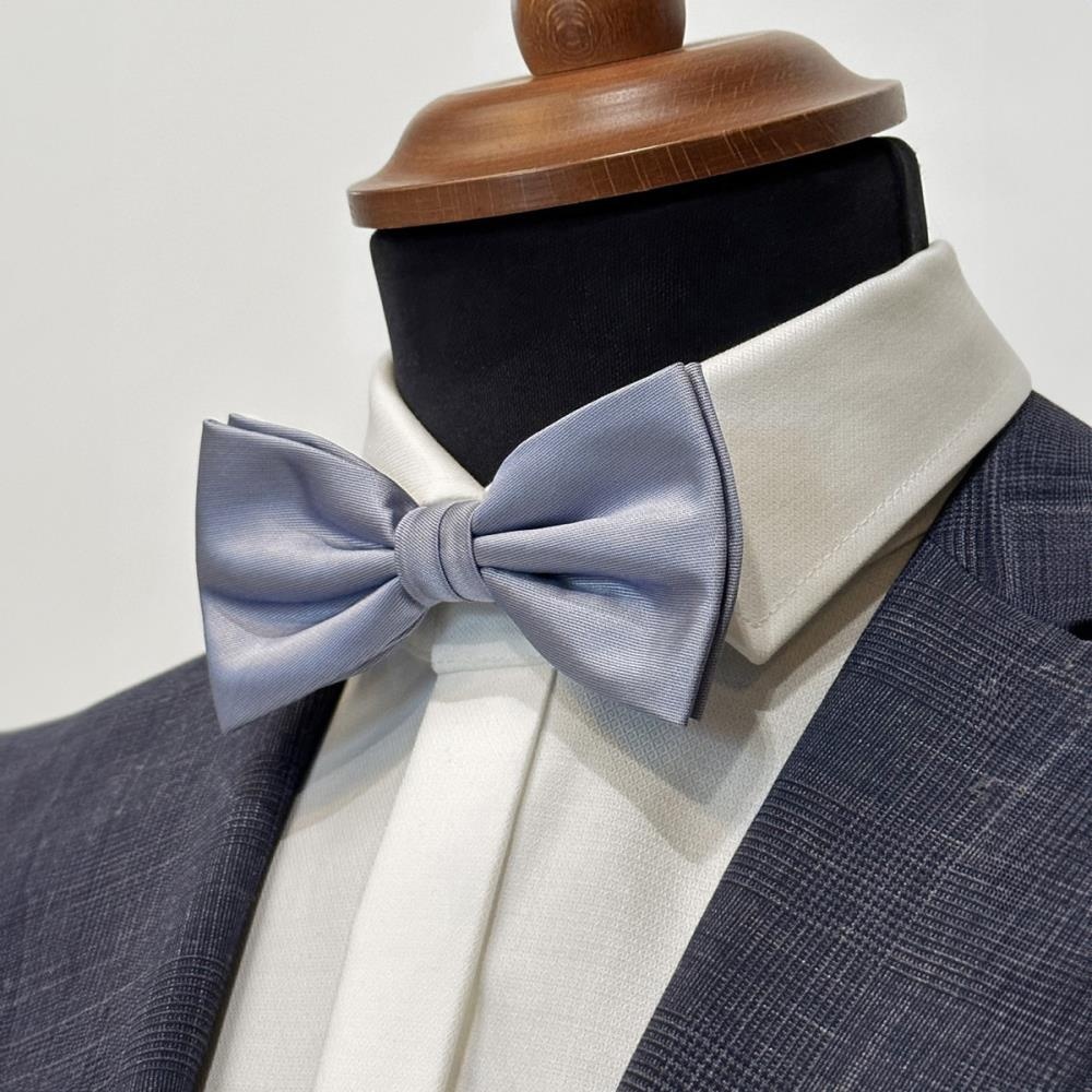 strik hemdblauw - 2