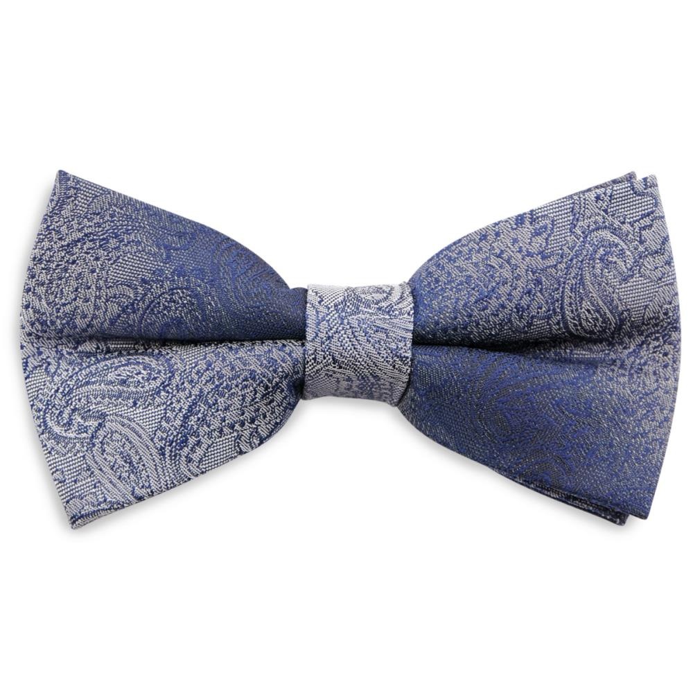 Strik Paisley Duo blauw - 1