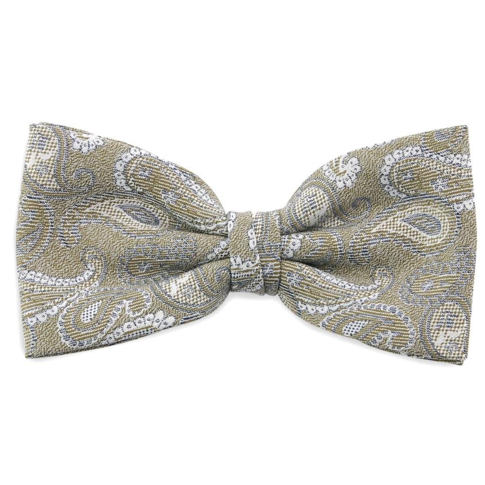 strik Paisley Partito verde marrone - 1