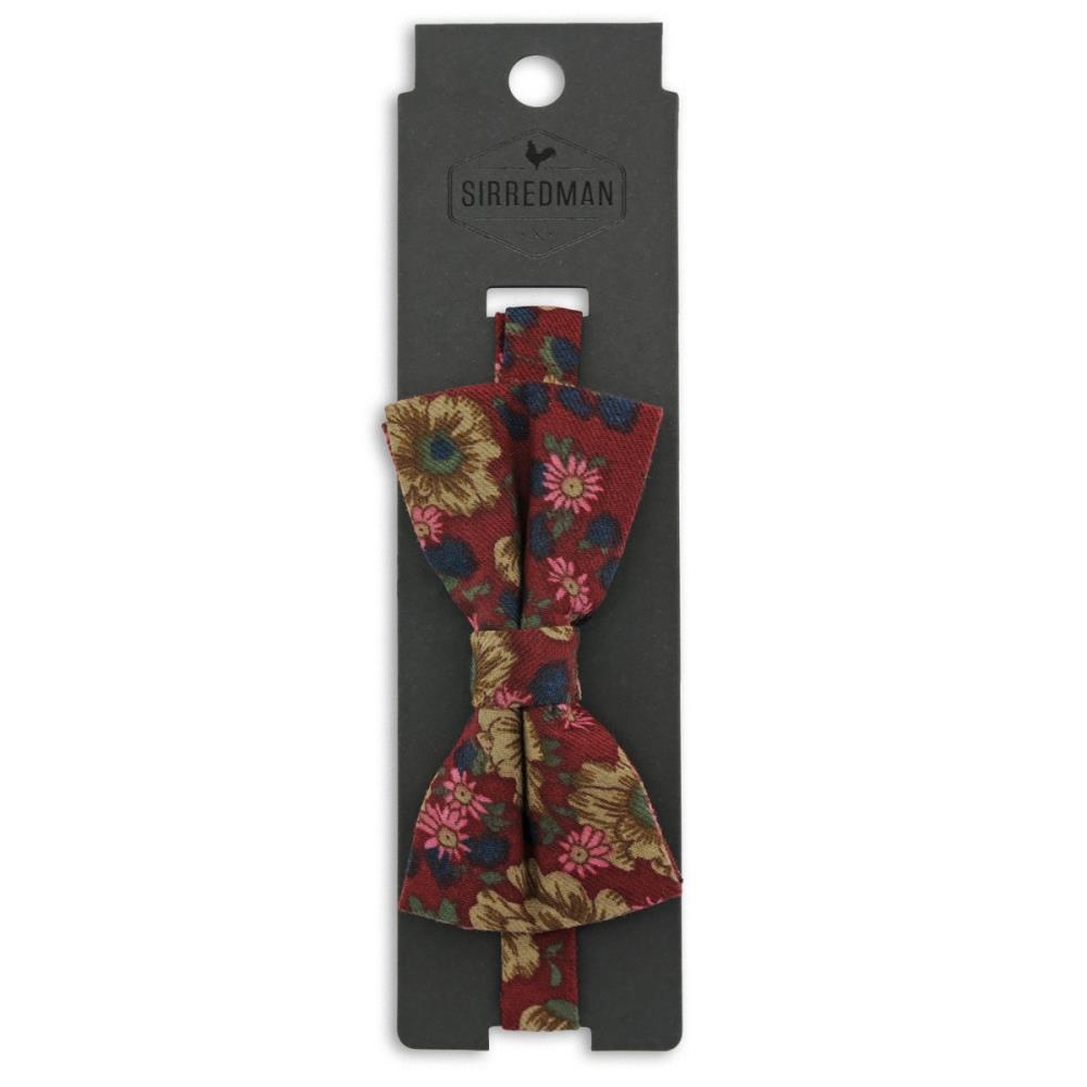 strik Vintage Flower bordeaux - 2
