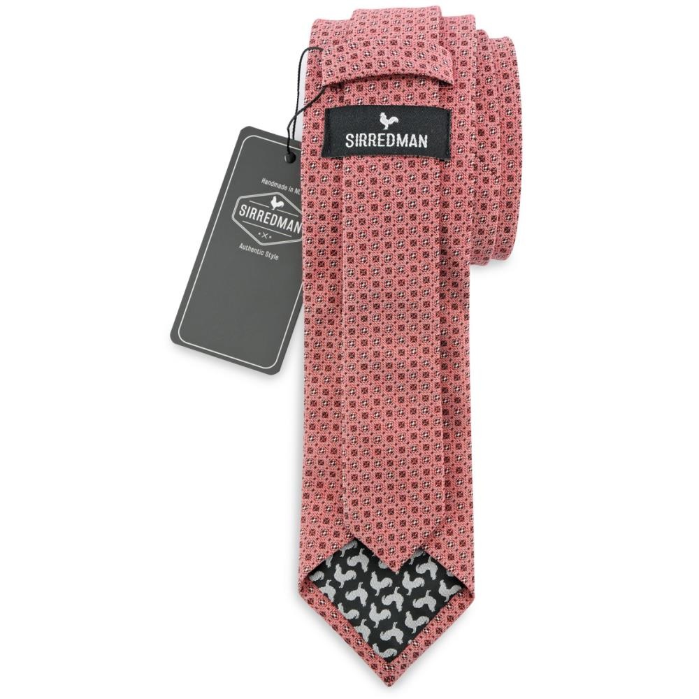 stropdas Cortese Classico rosa vintage - 2