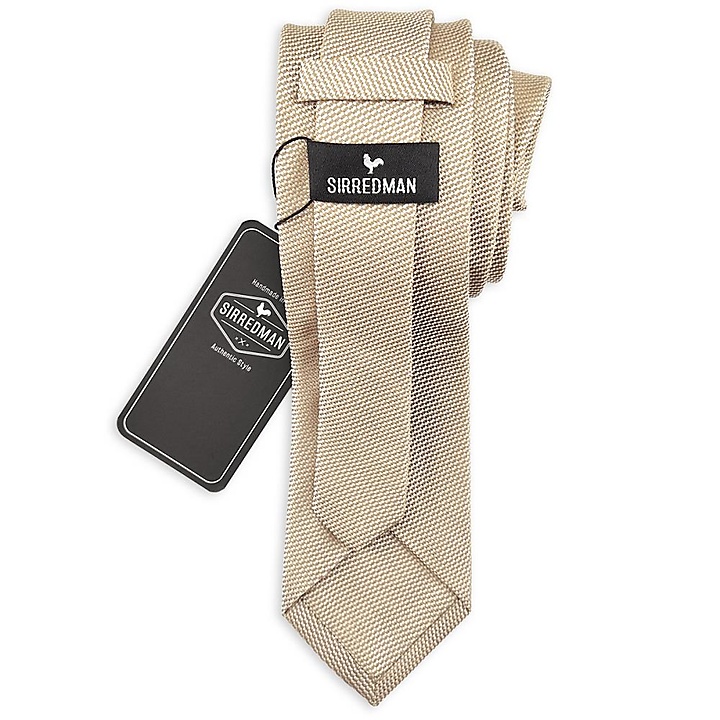 stropdas Endless Devotion Beige