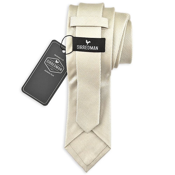 stropdas Endless Devotion Off-white