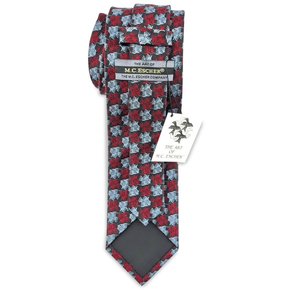 stropdas Fish Birds red - 3