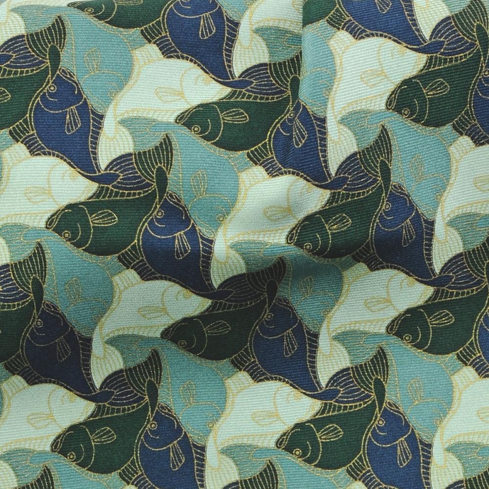 stropdas Fish green - 4